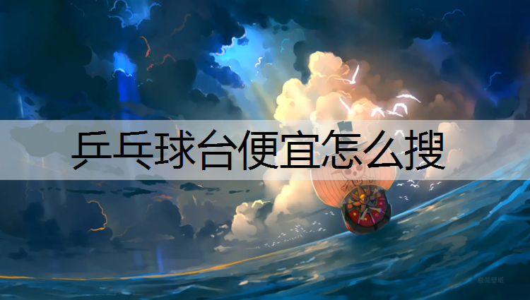 乒乓球台便宜怎么搜