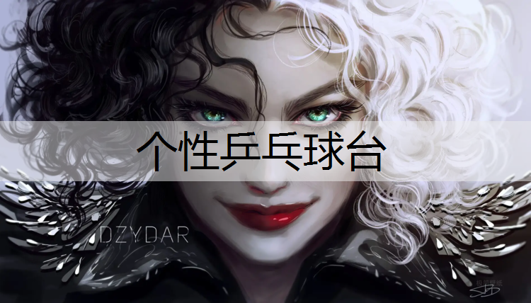 个性乒乓球台