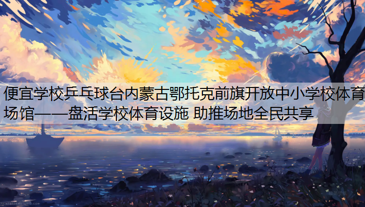 便宜学校乒乓球台内蒙古鄂托克前旗开放中小学校体育场馆——盘活学校体育设施 助推场地全民共享